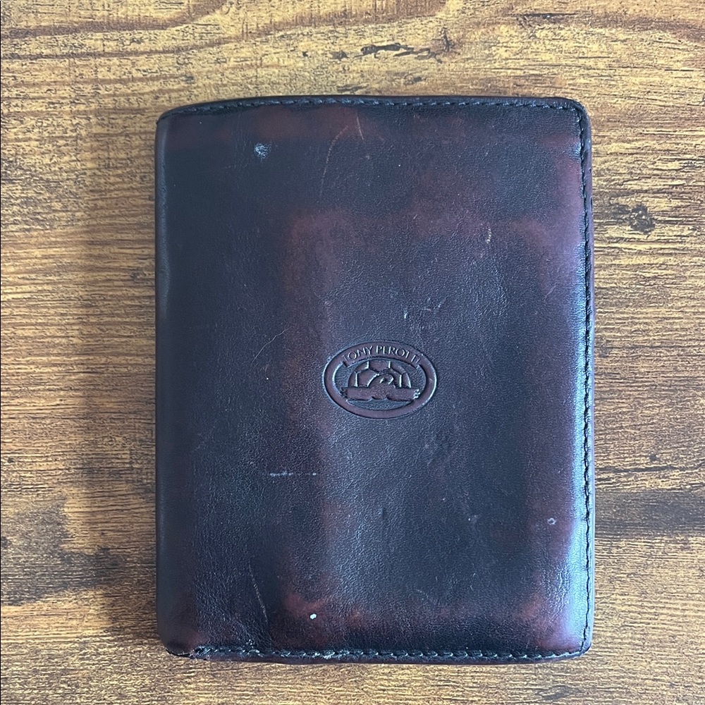 Tony Perotti Men’s Leather Wallet // Deep Brown